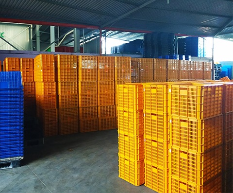 Nhựa Hòa An sản xuất thùng nhựa giá rẻ, chất lượng