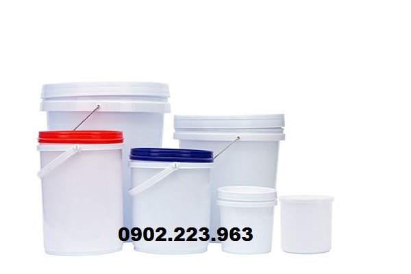 Nhựa Hòa An sản xuất thùng sơn giá rẻ