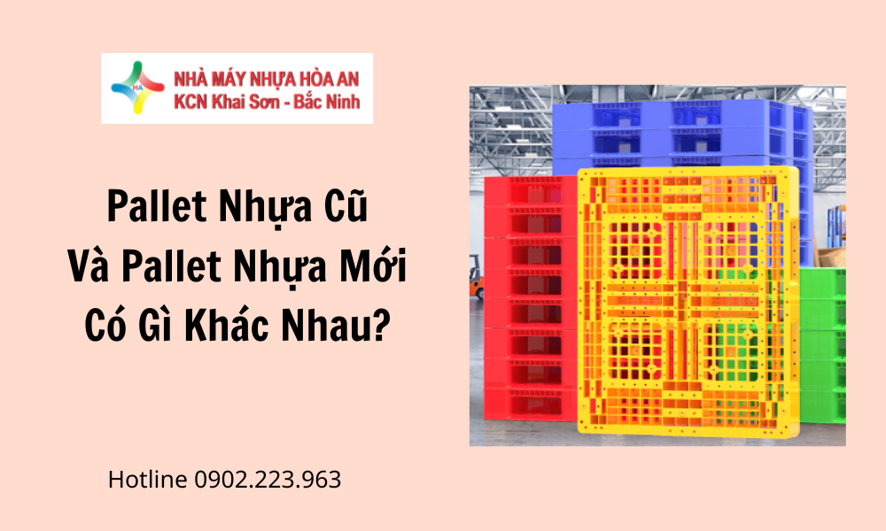 Pallet Nhựa Là Gì? Cách Chọn Mua Pallet Nhựa Cũ Đã Qua Sử Dụng