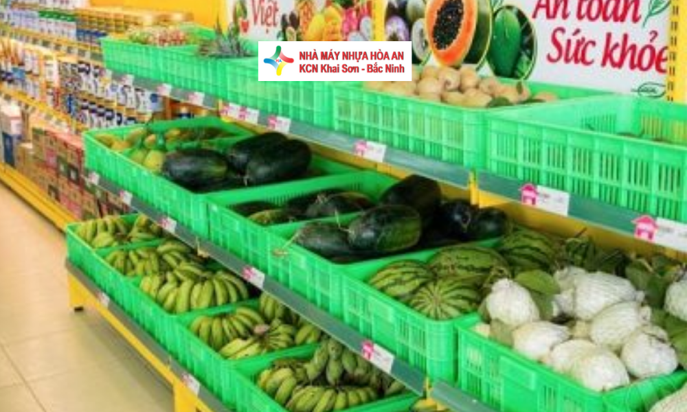 3 Lưu ý khi chọn thùng nhựa rỗng đựng hoa quả – Chọn đúng là tiết kiệm dài lâu