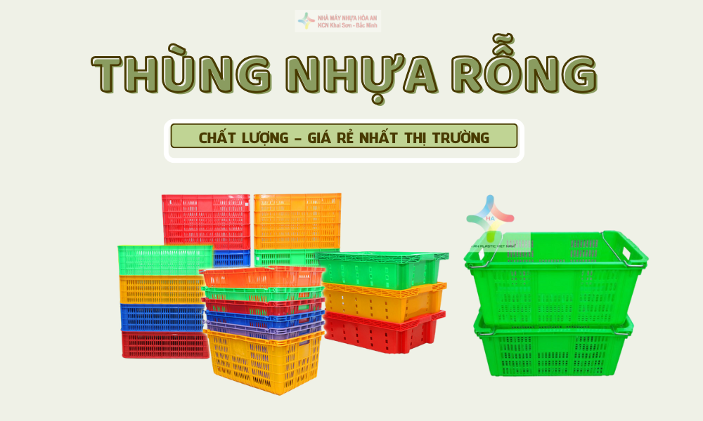 Thùng Nhựa Rỗng Giá Rẻ Chất Nhất Tại Hà Nội 2026 